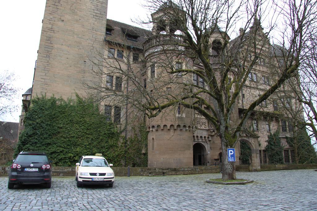 Hotel Am Schloss Neuenstein Neuenstein  Eksteriør billede